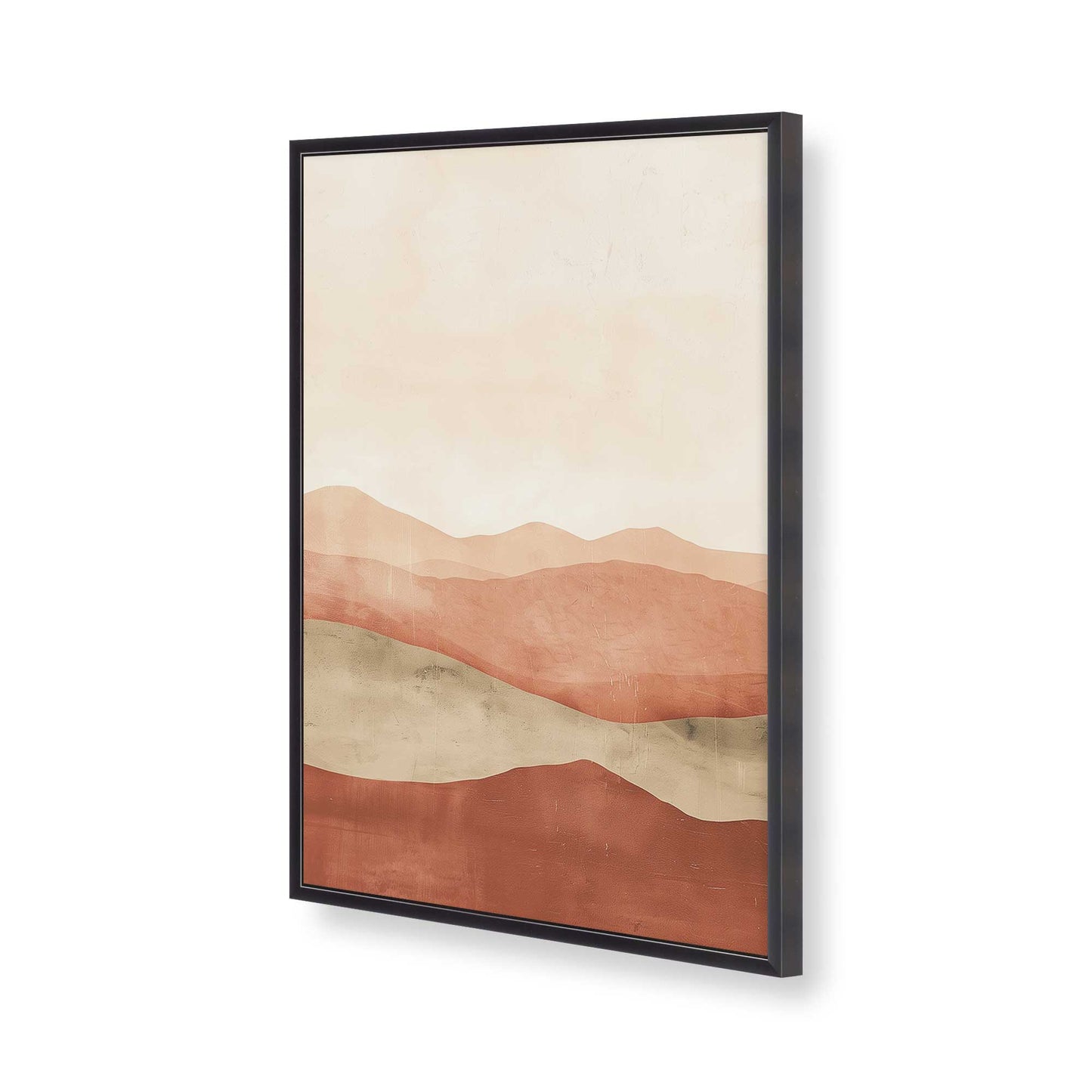 [Color:Weathered Zinc], Picture of art in a Weathered Zinc frame of the corner