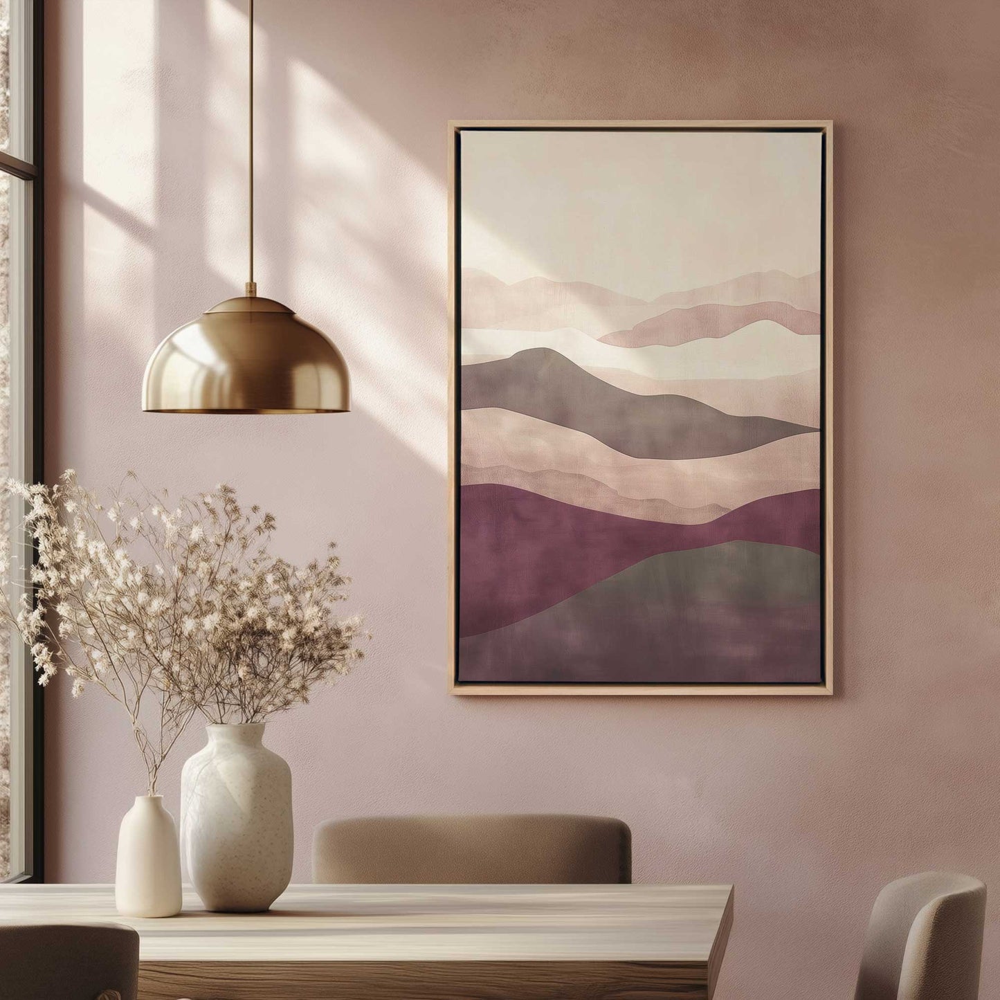 Picture of art in a room