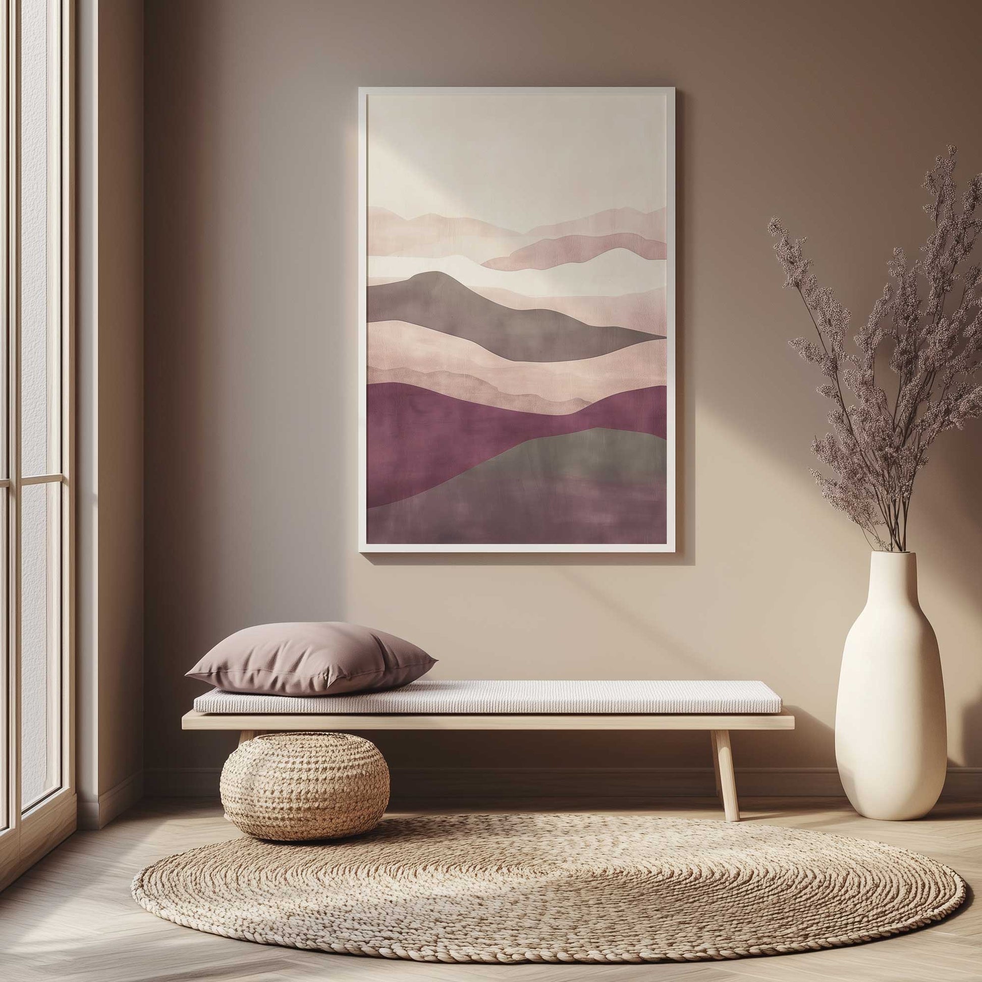 Picture of art in a room