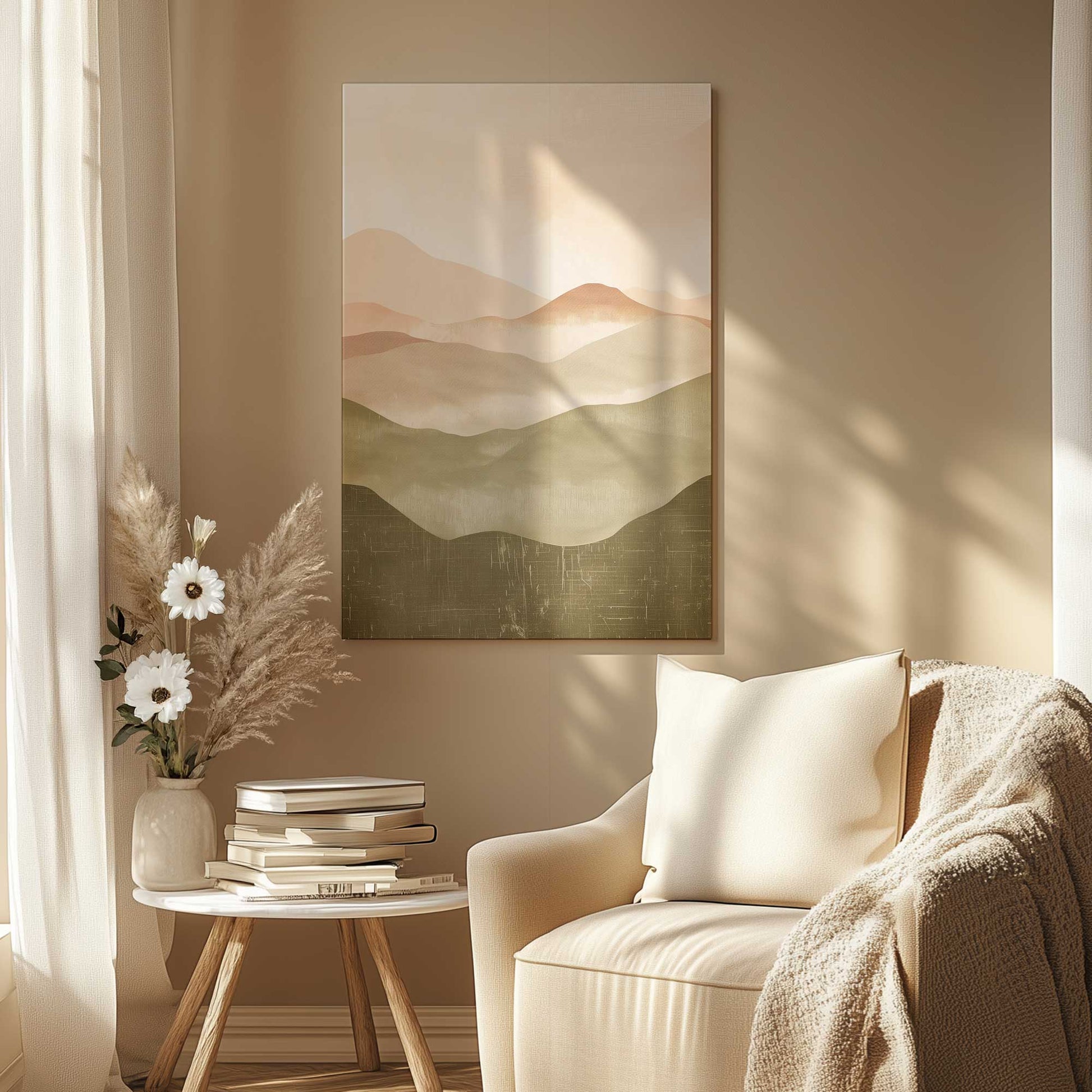 Picture of art in a room