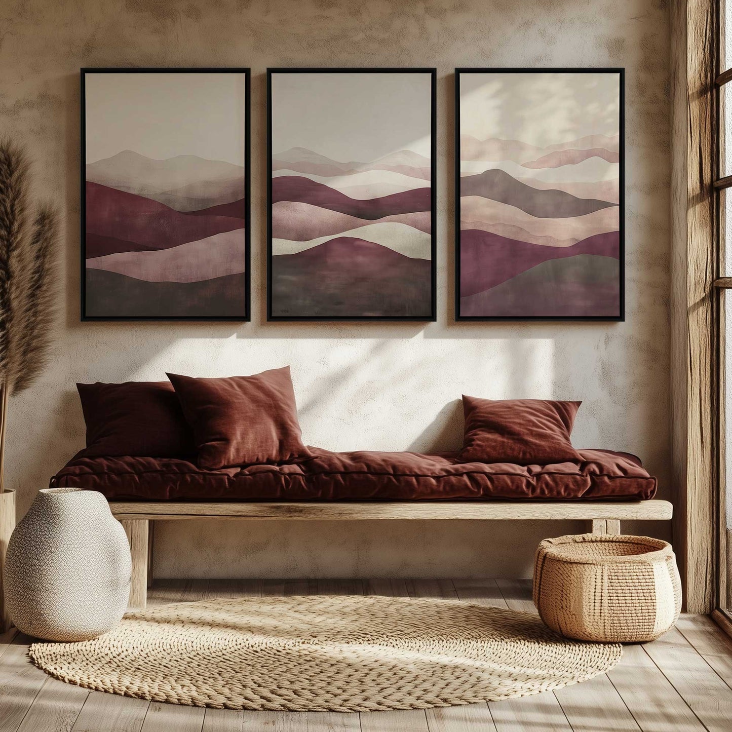[Color:Opaque White], Picture of art in a White frame