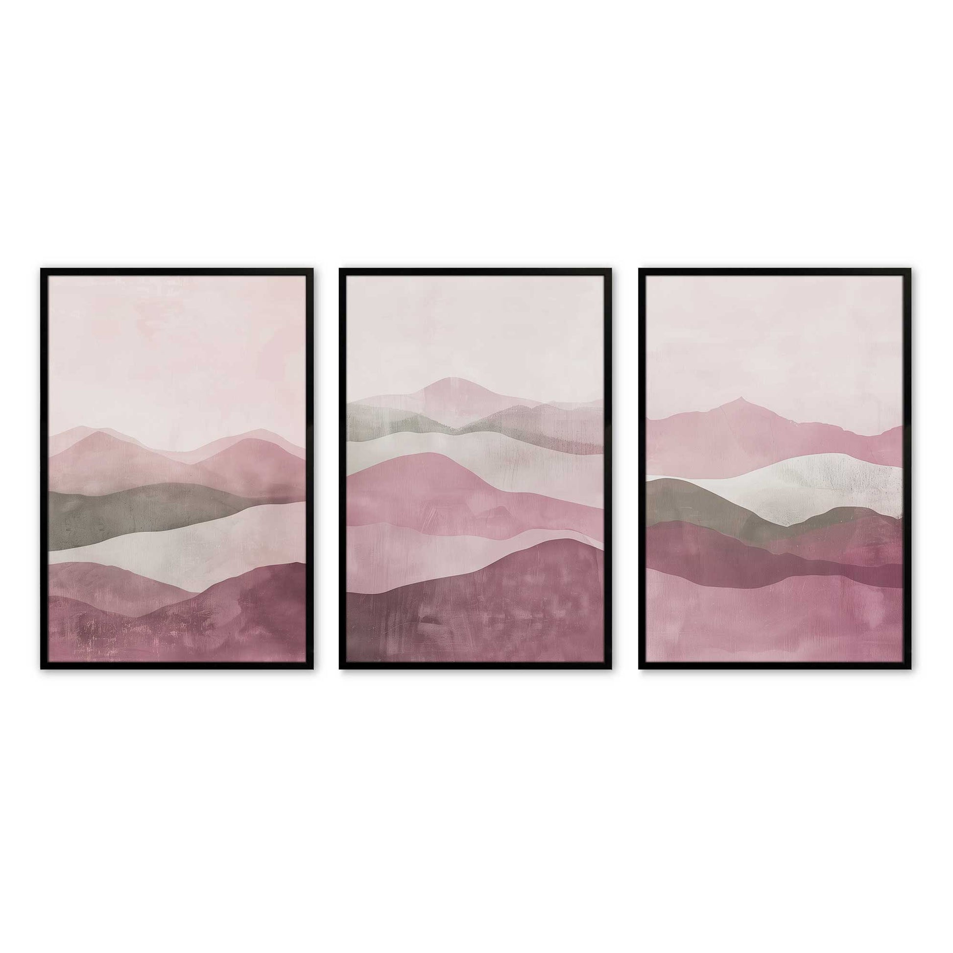 [Color:Satin Black], Picture of art in a Satin Black frame