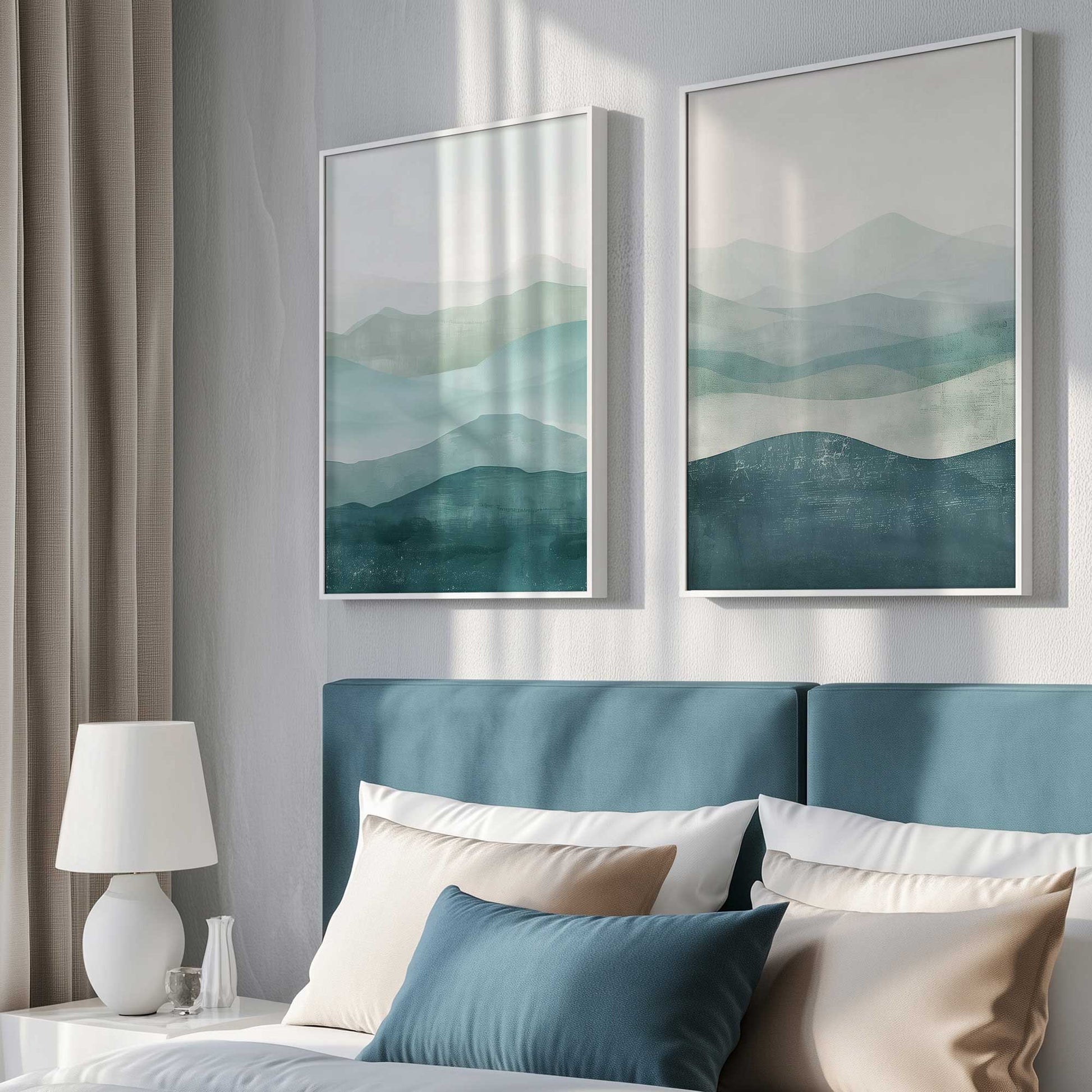 [Color:Satin Black], Picture of art in a Satin Black frame