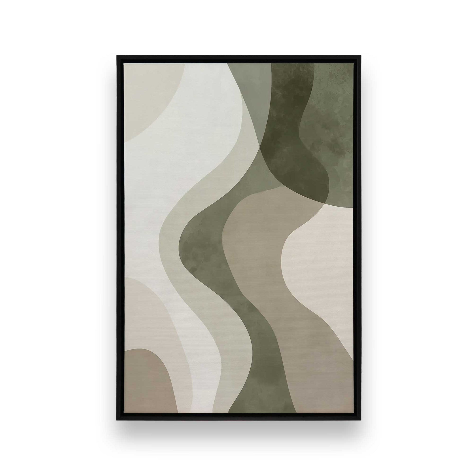 [Color:Satin Black], Picture of art in a Satin Black frame
