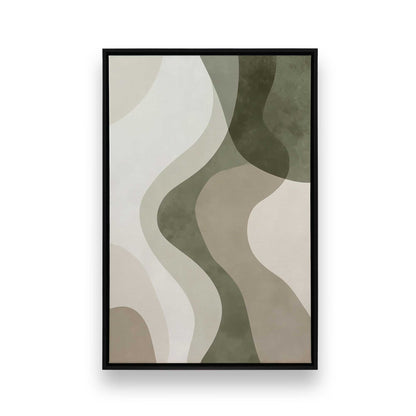 [Color:Satin Black], Picture of art in a Satin Black frame