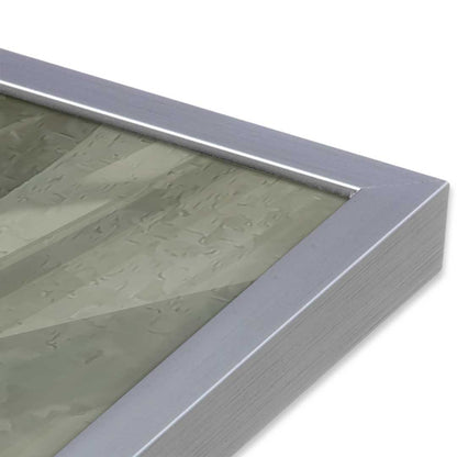 [Color:Polished Chrome], Picture of art in a Polished Chrome frame at an angle