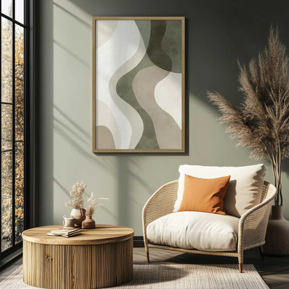 Picture of art in a room