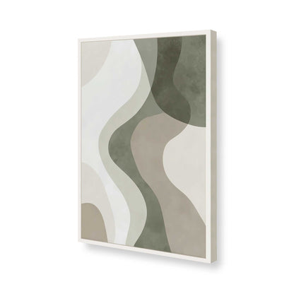 [Color:Opaque White], Picture of art in a Opaque White frame of the corner