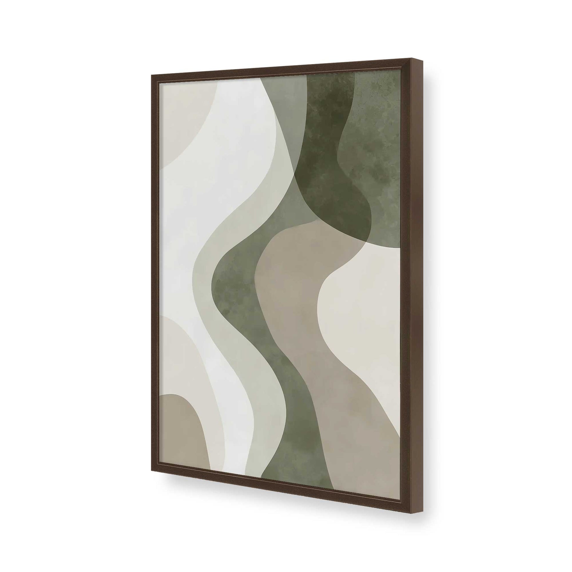 [Color:Belvinder Brown], Picture of art in a Belvinder Brown frame of the corner