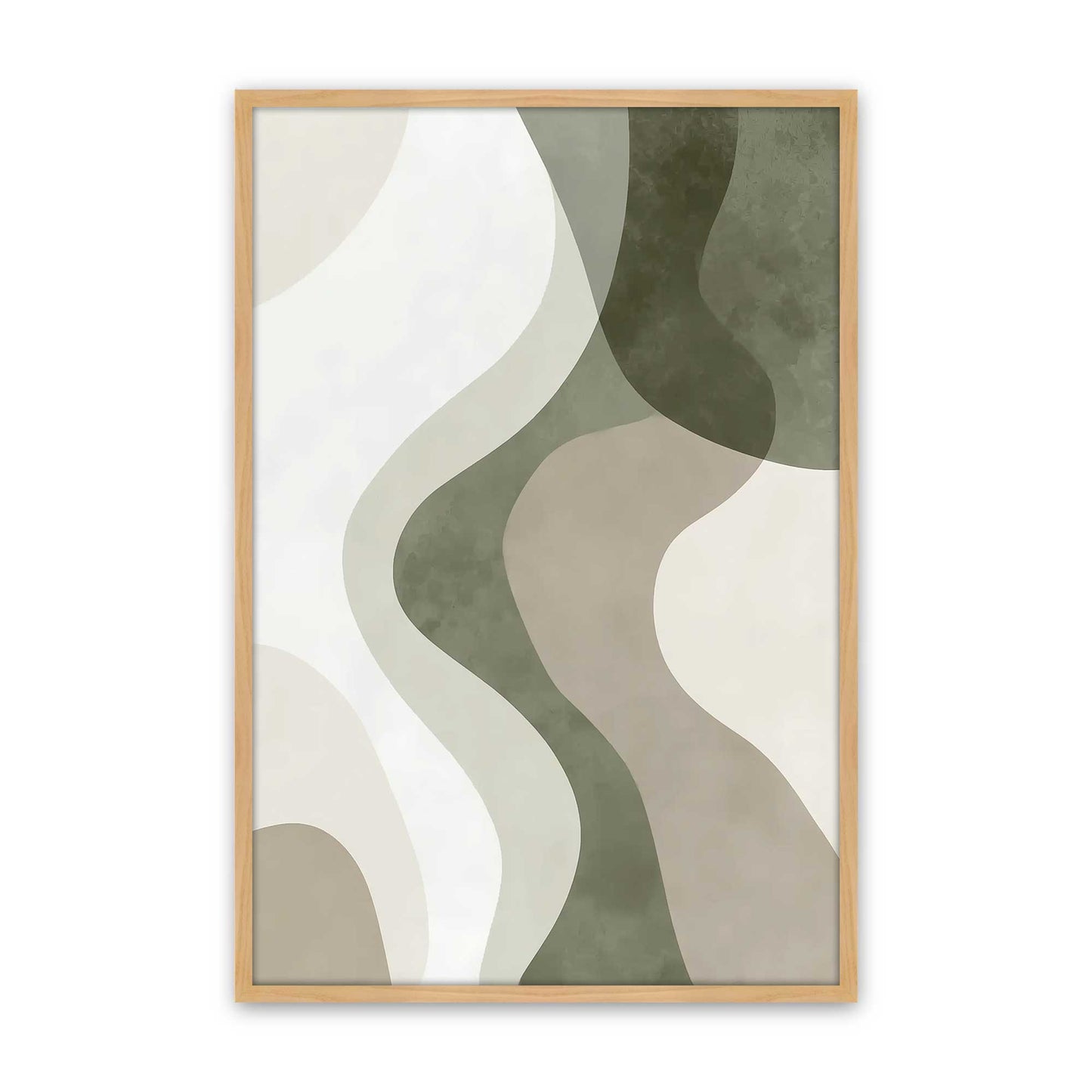 [Color:American Maple], Picture of art in a American Maple frame