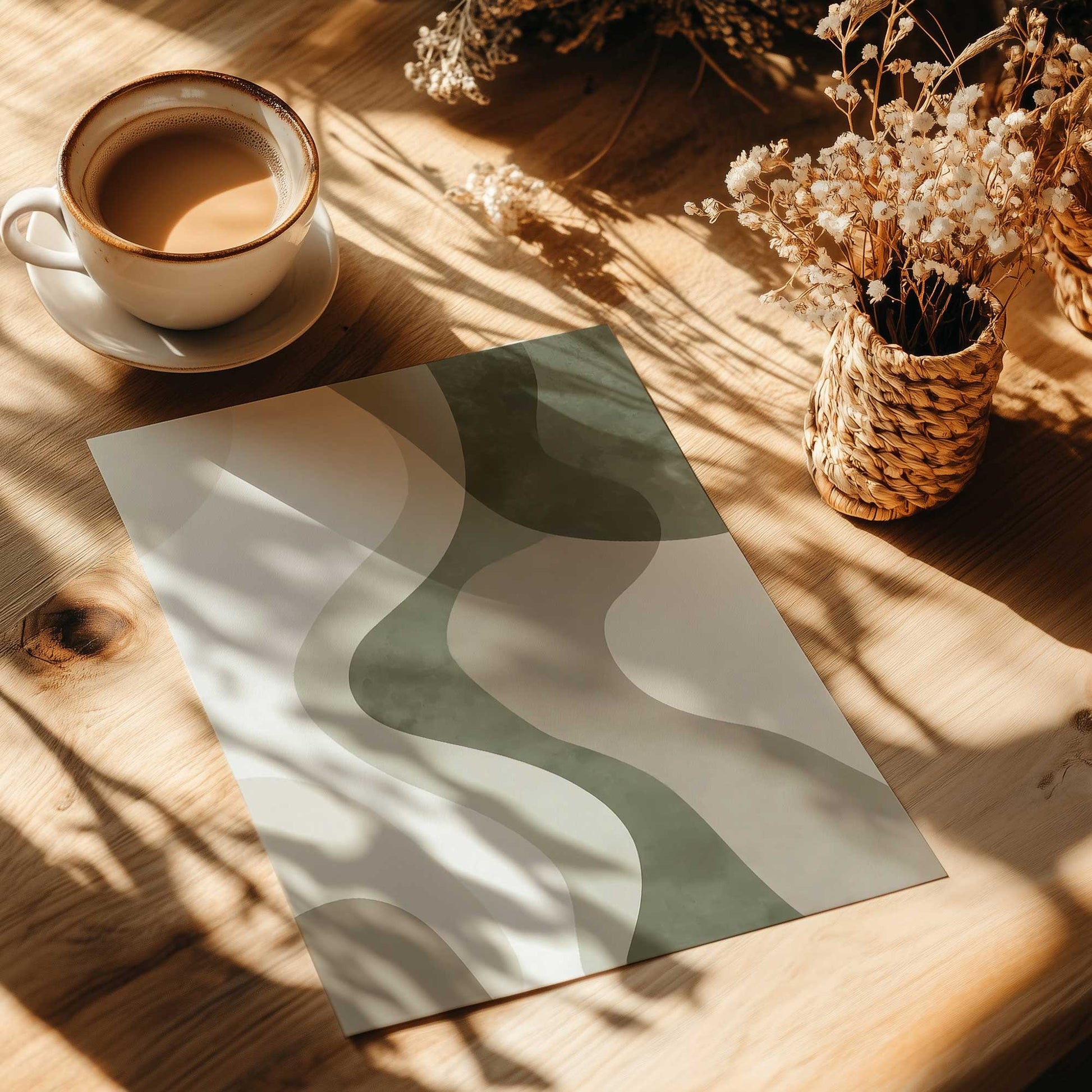 [Color:Rolled Print], Picture of close up of art