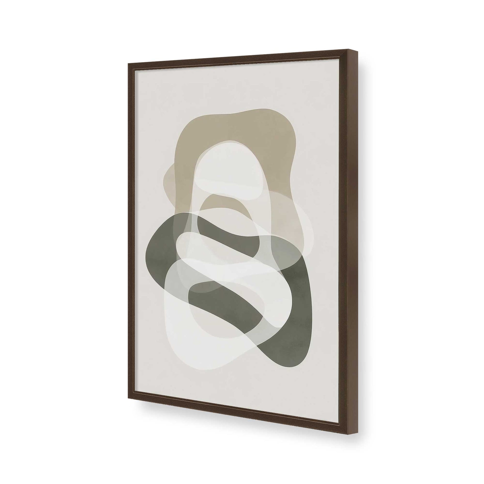 [Color:Belvinder Brown], Picture of art in a Belvinder Brown frame of the corner