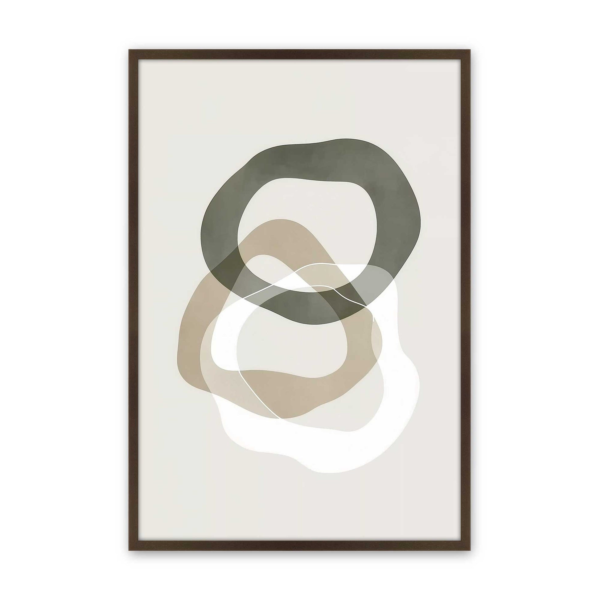 [Color:Belvinder Brown], Picture of art in a Belvinder Brown frame