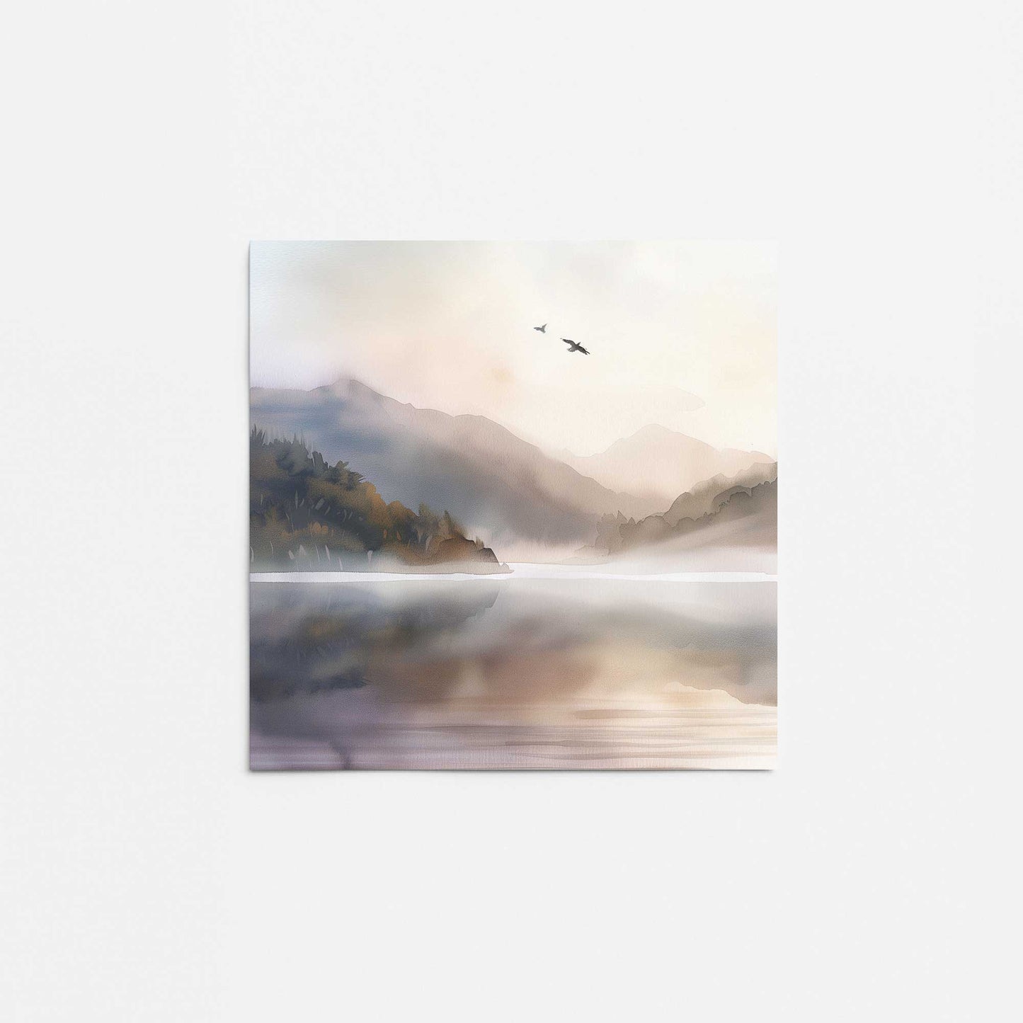 Feathered Ballet v2 Promotional Rolled Print