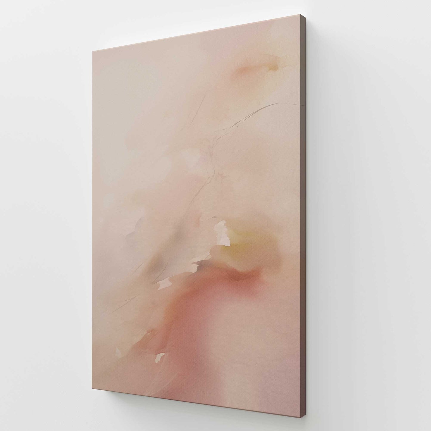 [Color:Stretched Canvas], Picture of art at an angle