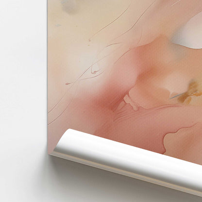 Pastel Paradise Delight II Promotional Rolled Print
