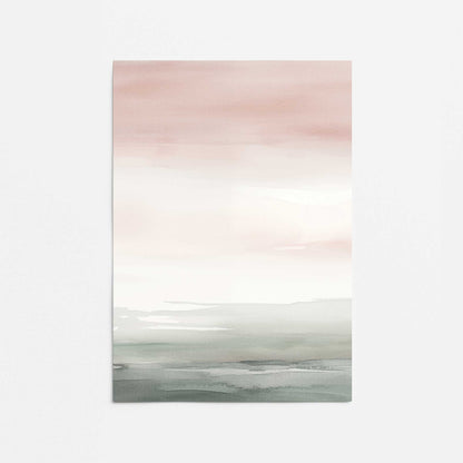 Peach Tranquility II Promotional Rolled Print