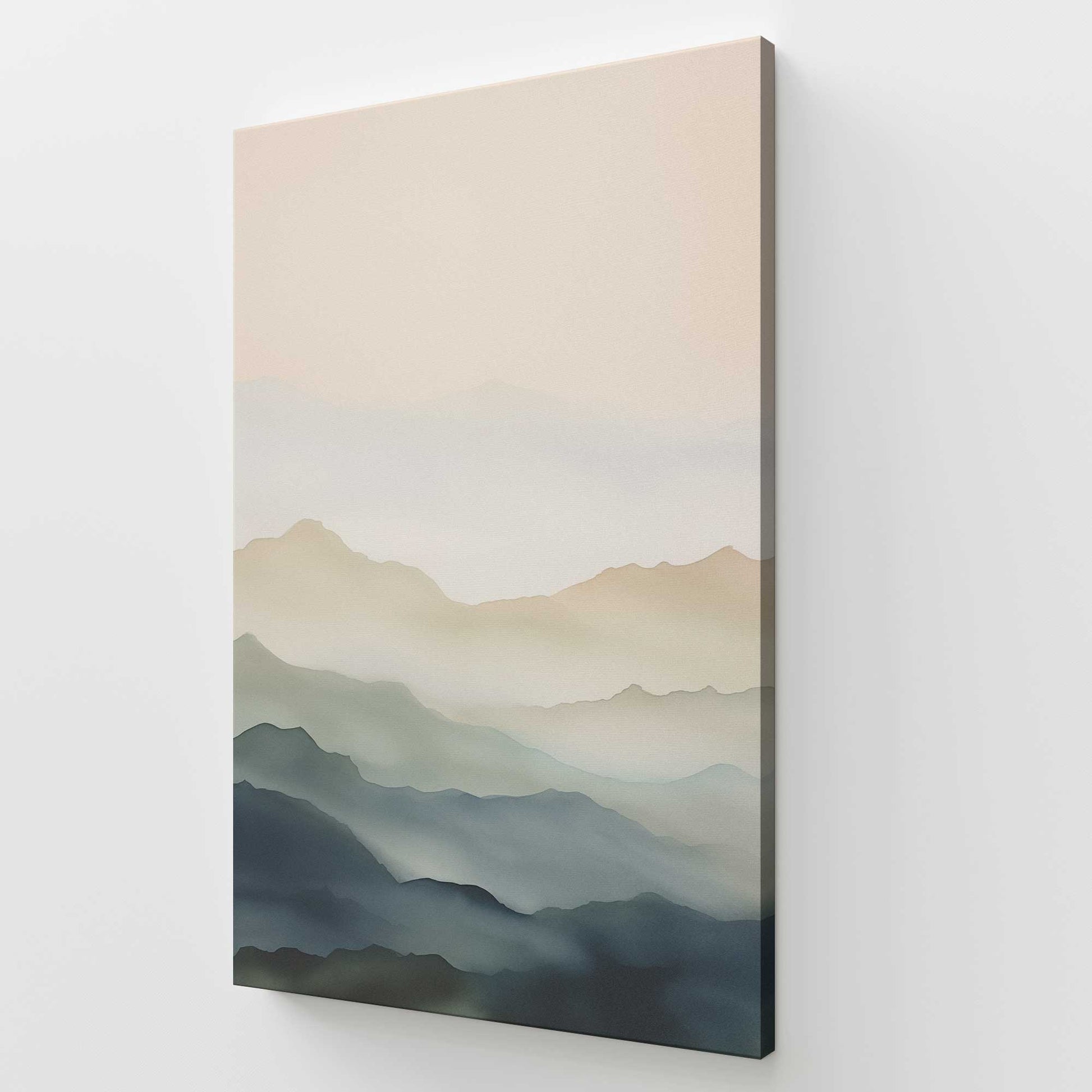 [Color:Stretched Canvas], Picture of art at an angle
