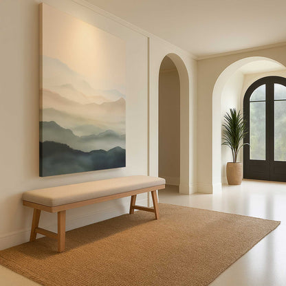 [Color:Stretched Canvas], Picture of art in a room