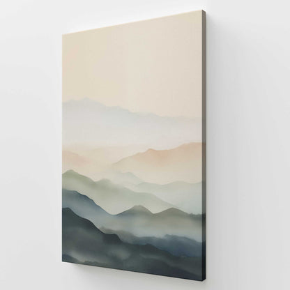 [Color:Stretched Canvas], Picture of art at an angle