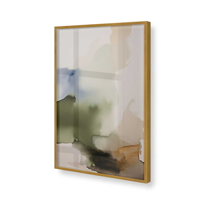[Color:Polished Gold], Picture of art in a Polished Gold frame of the corner