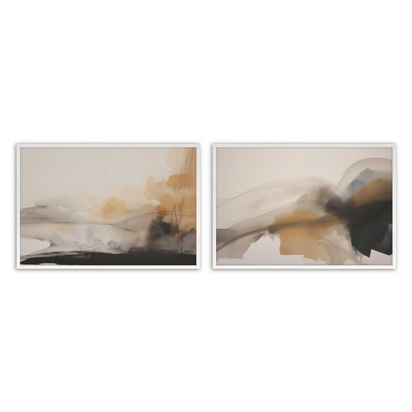 [Color:Opaque White], Picture of art in a Opaque White frame