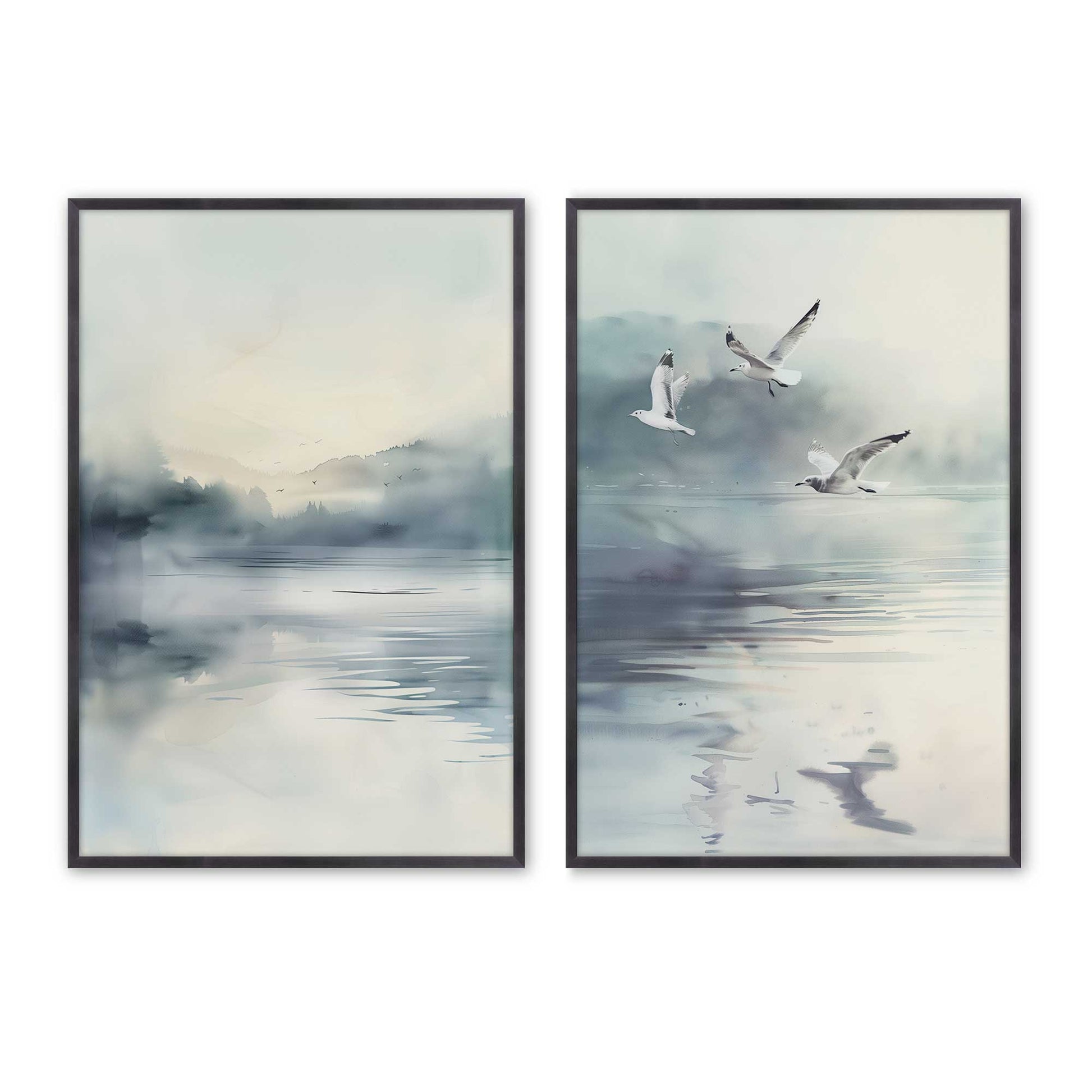 [Color:Weathered Zinc], Picture of art in a Weathered Zinc frame