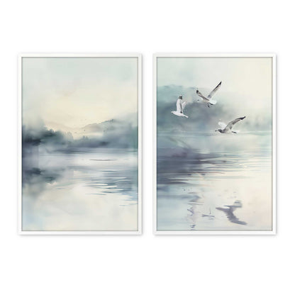 [Color:Opaque White], Picture of art in a Opaque White frame
