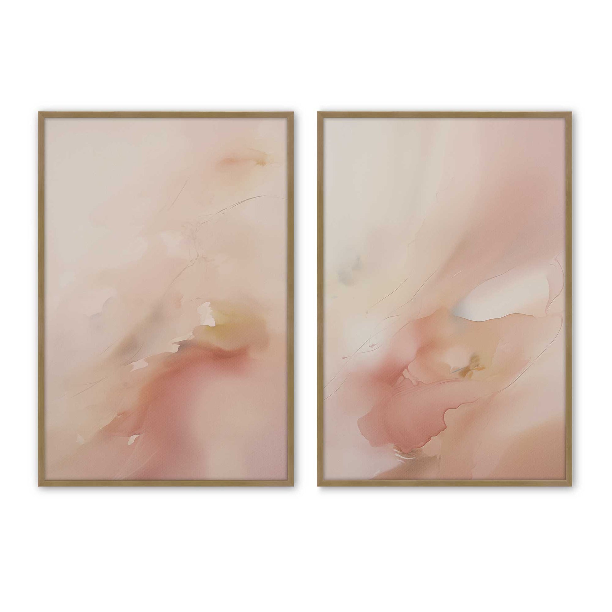 [Color:Brushed Gold], Picture of art in a Brushed Gold frame