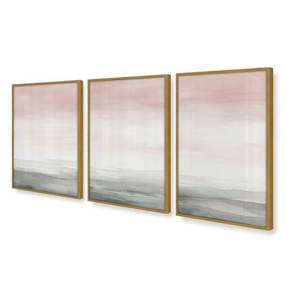 [Color:Polished Gold], Picture of art in a Polished Gold frame at an angle