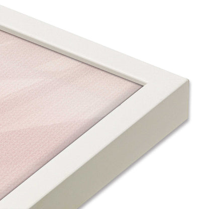 [Color:Opaque White], Picture of art in a Opaque White frame of the corner