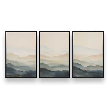 [Color:Satin Black], Picture of art in a Satin Black frame