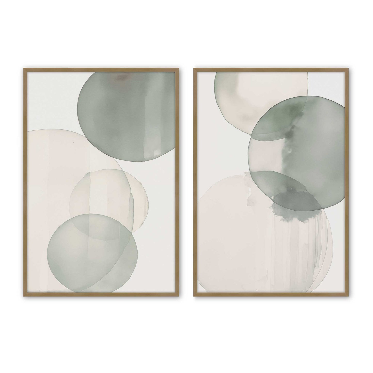 [Color:Brushed Gold], Picture of art in a Brushed Gold frame