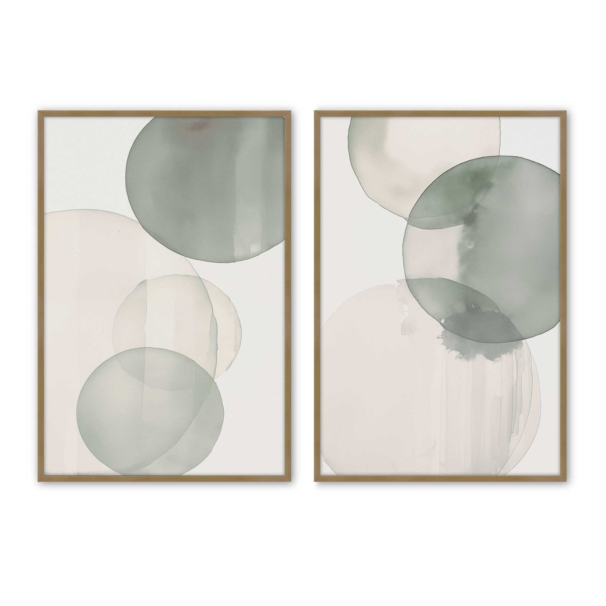 [Color:Brushed Gold], Picture of art in a Brushed Gold frame