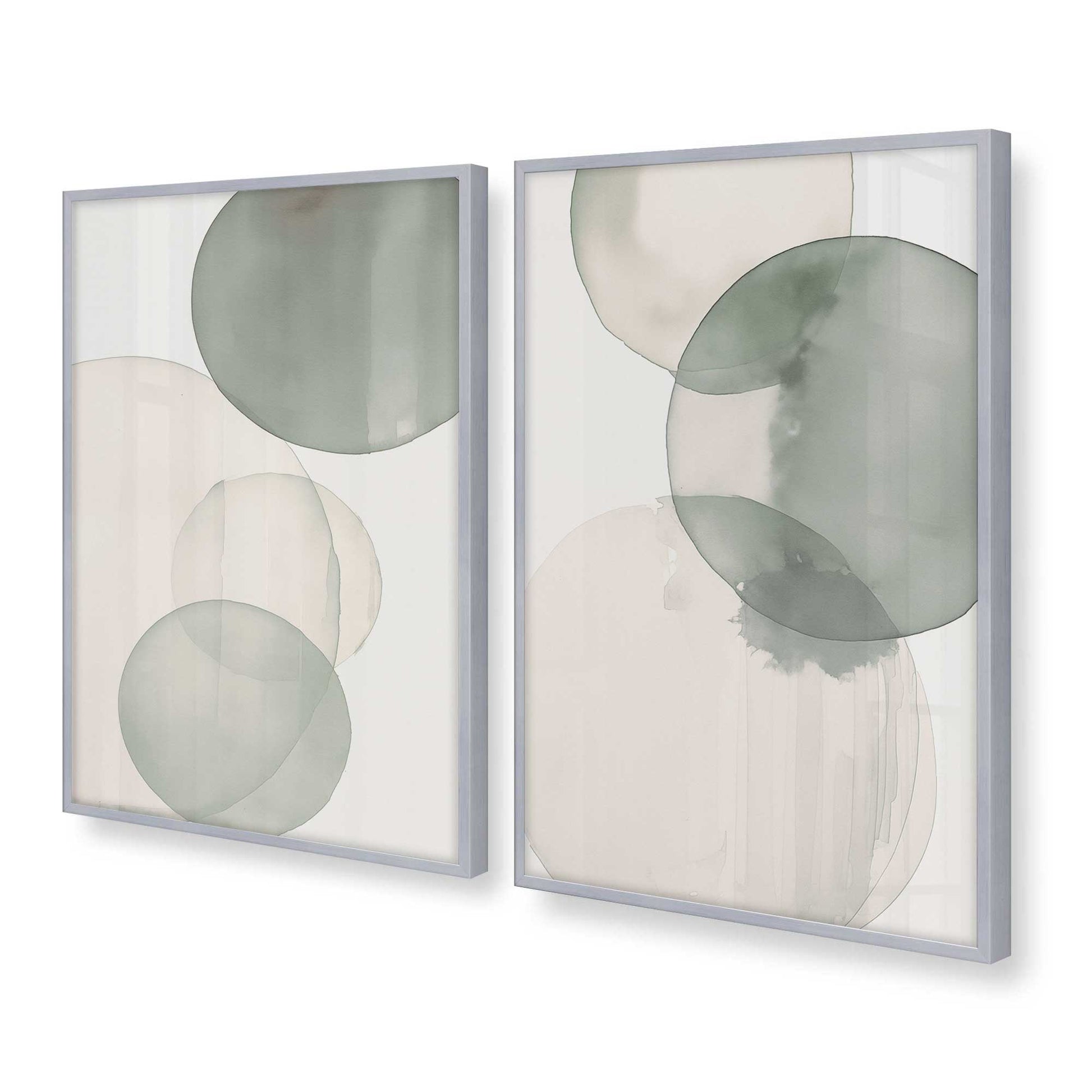 [Color:Polished Chrome], Picture of art in a Polished Chrome frame at an angle