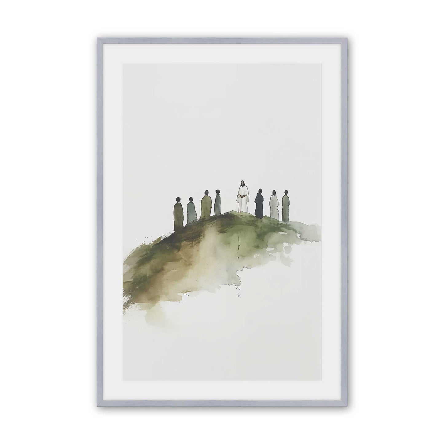 [Color:Polished Chrome], Picture of art in a Polished Chrome frame