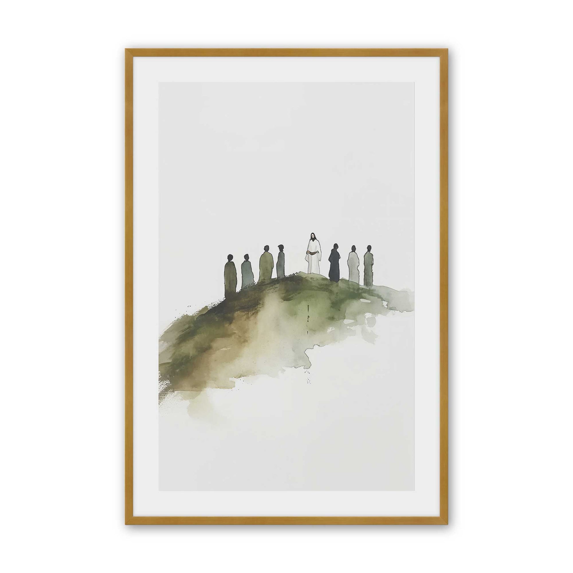 [Color:Polished Gold], Picture of art in a Polished Gold frame