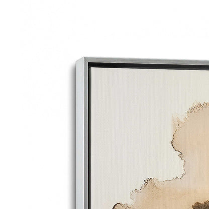 [Color:Polished Chrome], Picture of art in a Polished Chrome frame at an angle