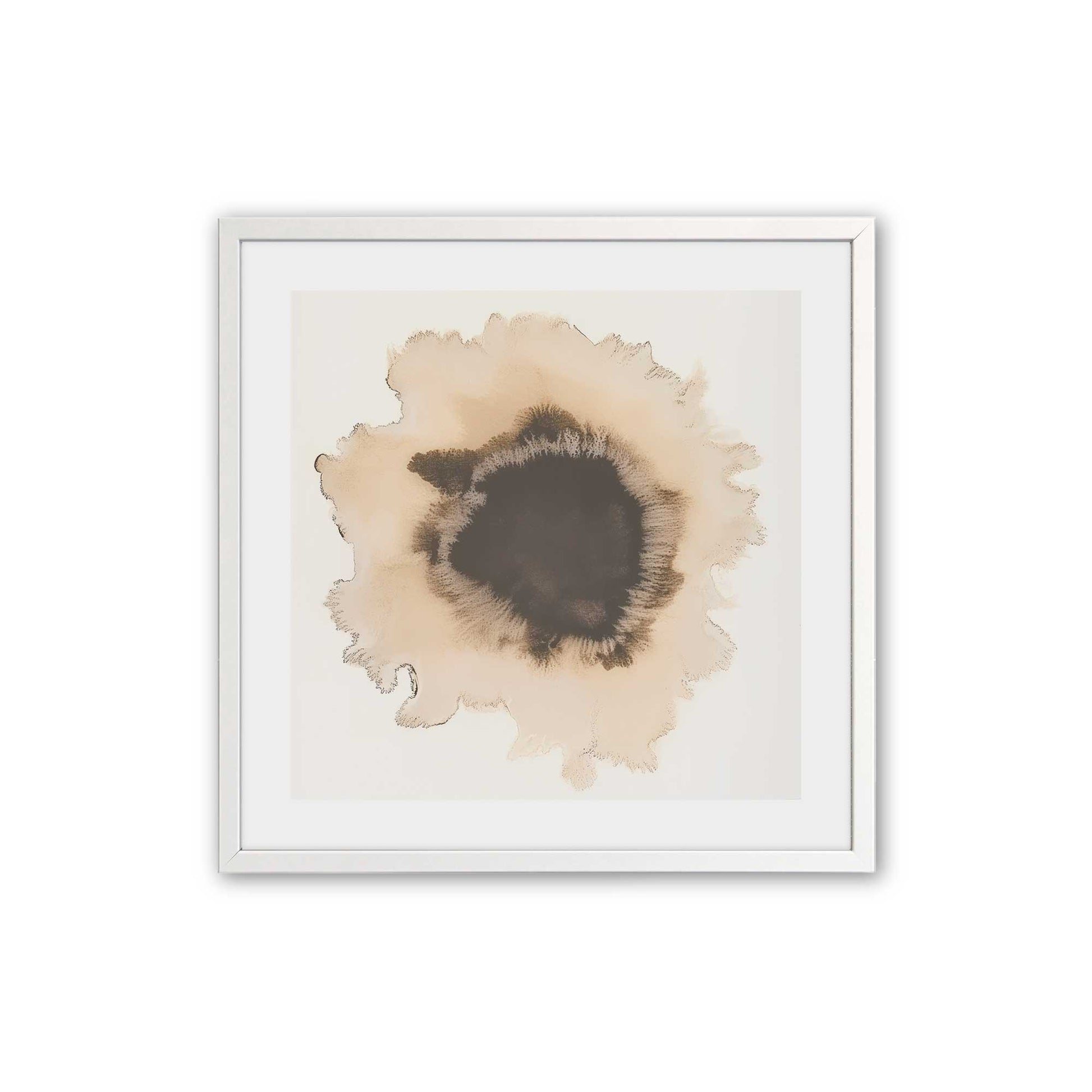 [Color:Opaque White], Picture of art in a Opaque White frame