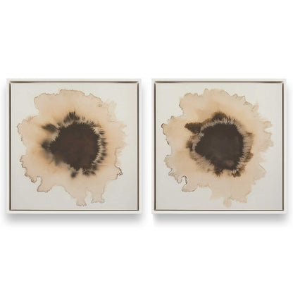 [Color:Opaque White], Picture of art in a White frame