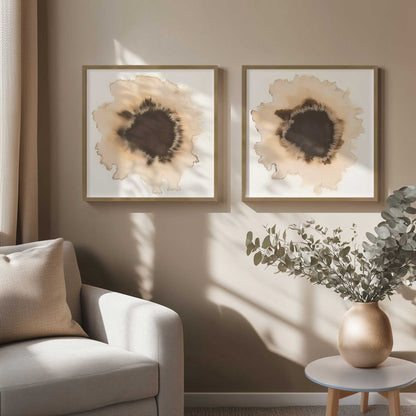 [Color:Belvinder Brown], Picture of art in a Belvinder Brown frame