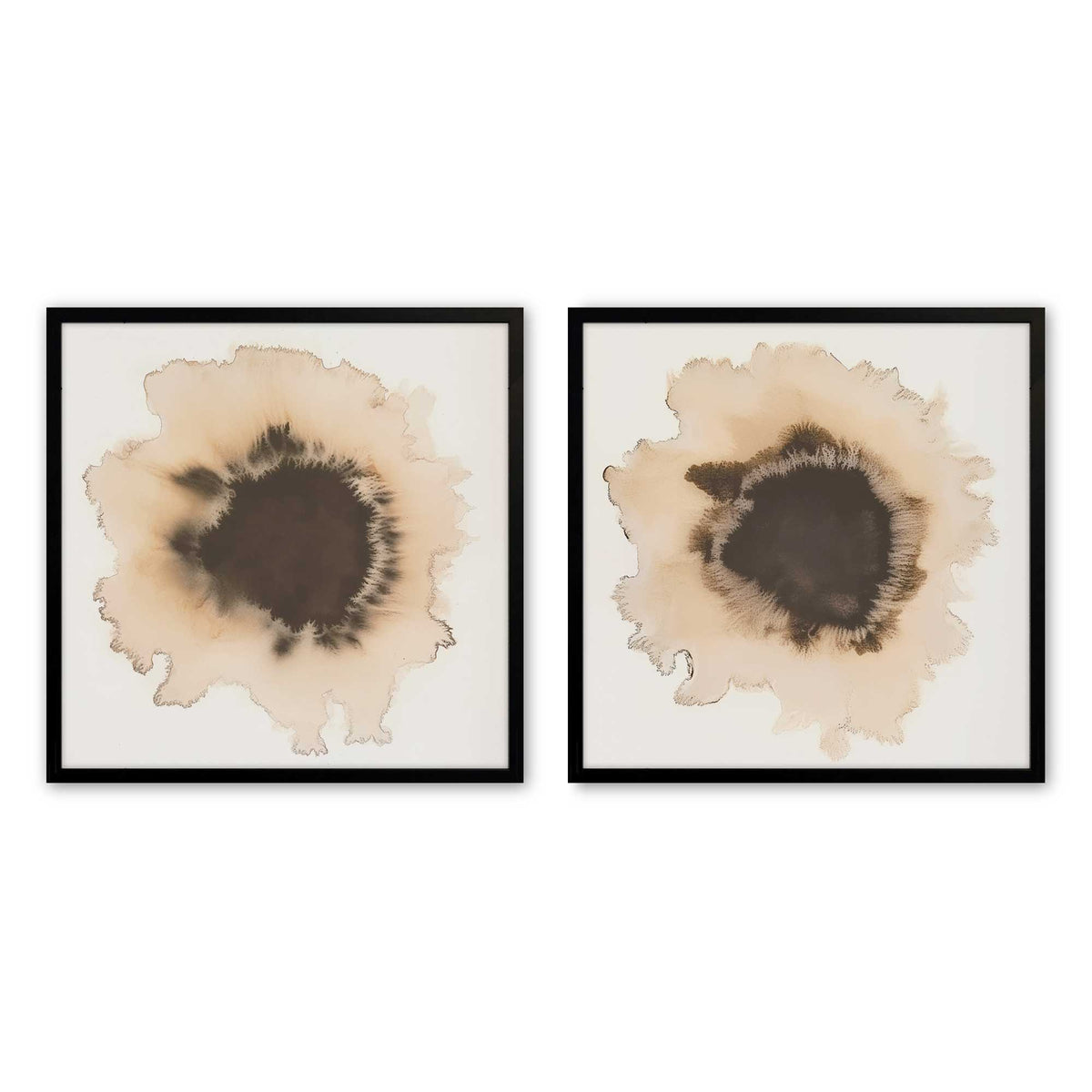 [Color:Satin Black], Picture of art in a Satin Black frame