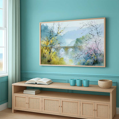 Picture of art in a room