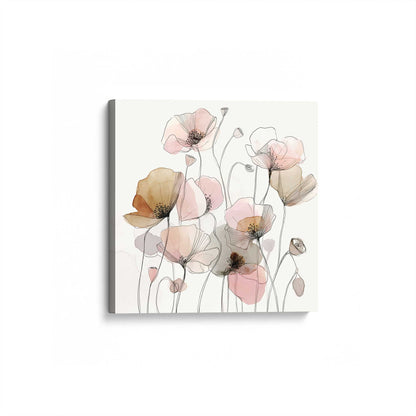 [Color:Stretched Canvas], Picture of art at an angle