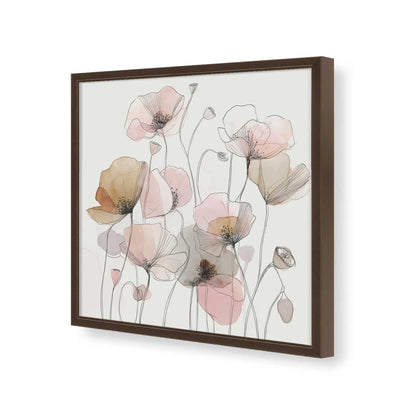 [Color:Espresso], Picture of art in a Espresso frame of the corner