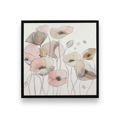 [Color:Satin Black], Picture of art in a Satin Black frame