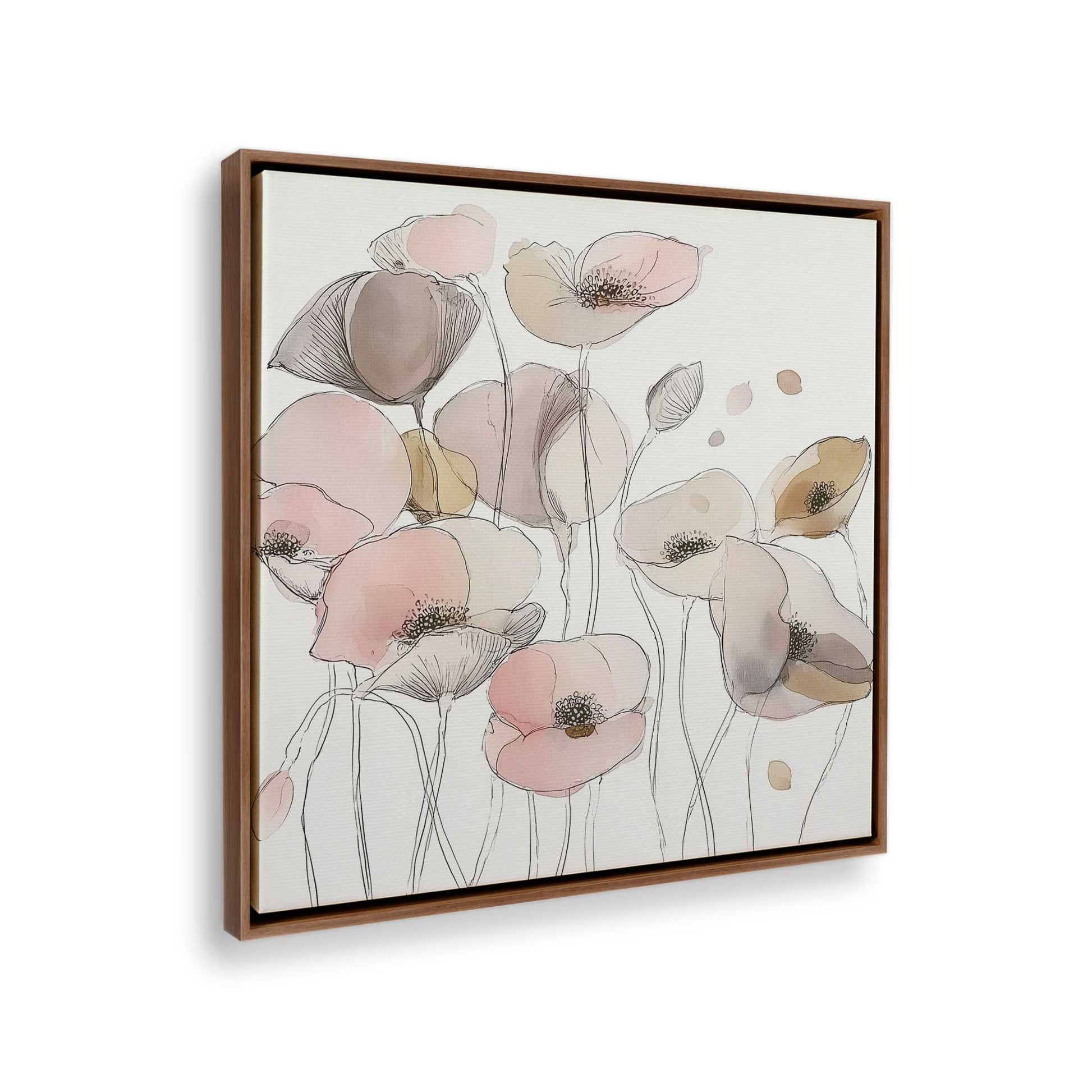 [Color:Walnut], Picture of the corner of the art