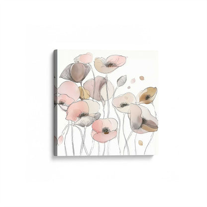 [Color:Stretched Canvas], Picture of art at an angle