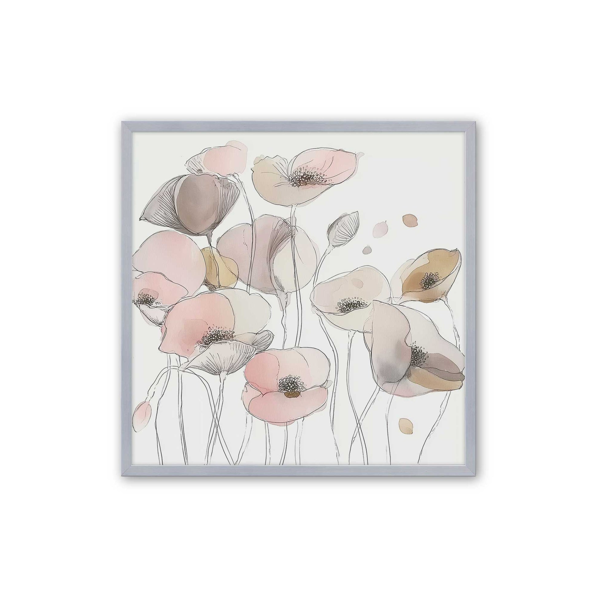 [Color:Polished Chrome], Picture of art in a Polished Chrome frame