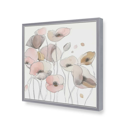 [Color:Polished Chrome], Picture of art in a Polished Chrome frame of the corner